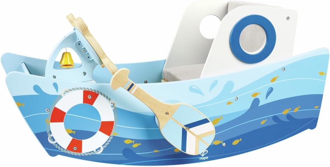 Hape Schommelboot, bevordert balans en motoriek, vanaf 12 maanden