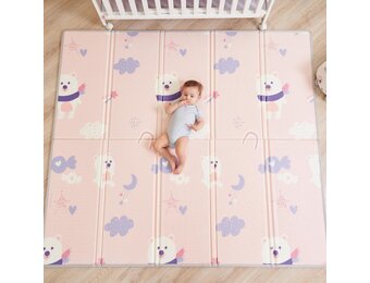 XXL Baby Speelkleed Roze Panda 150x180 cm - 34% Korting