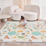 XXL Baby Speelkleed Roze Panda 150x180 cm - 34% Korting