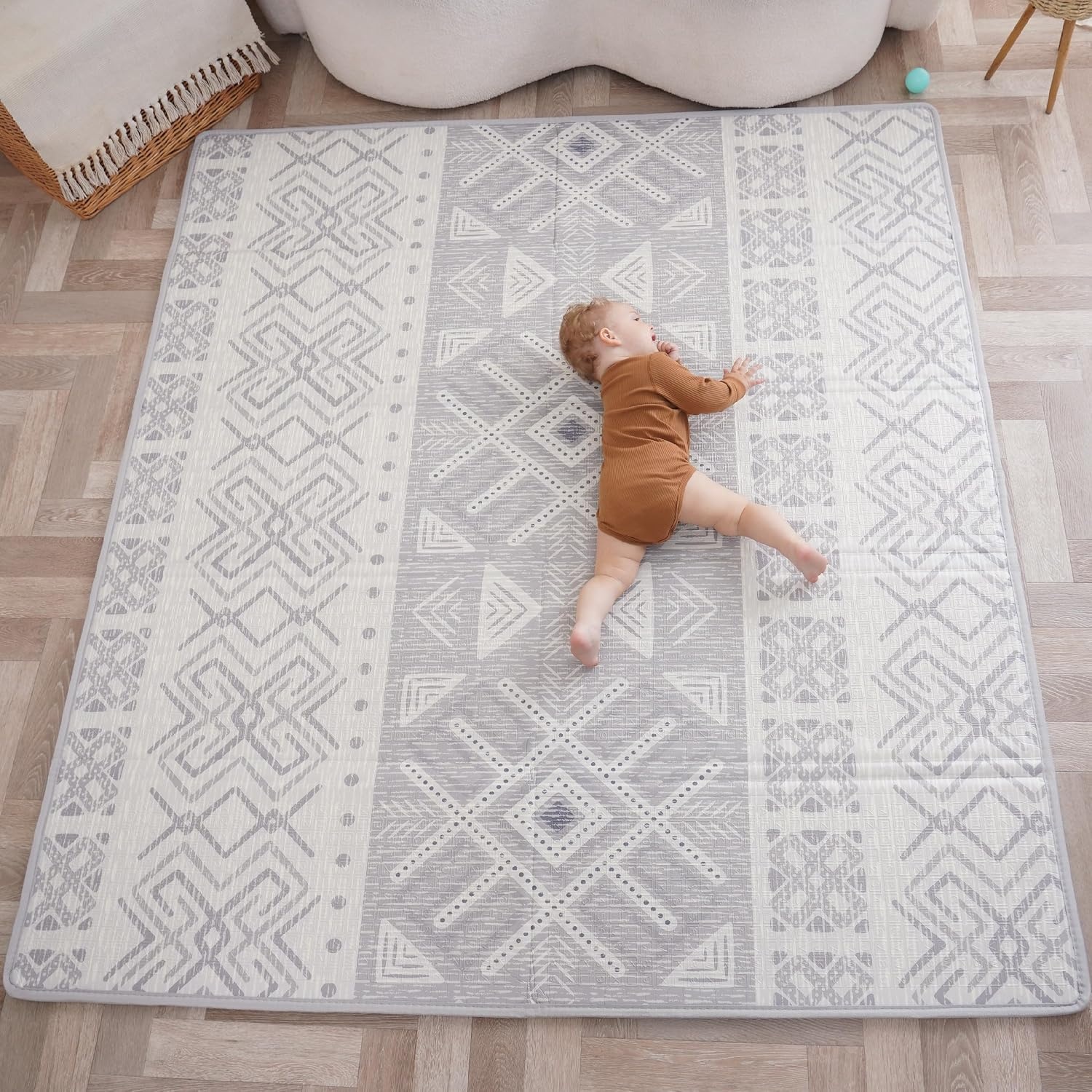 XXL Baby Speelkleed Roze Panda 150x180 cm - 34% Korting