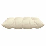 VidaXL Zitkussens Crème 4 stuks - Katoen Stof (40x40cm) - 76% Korting