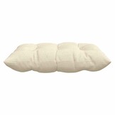 vidaXL Zitkussens Crème 40x40cm (4 stuks) - 59% Korting