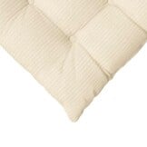VidaXL Zitkussens Crème 4 stuks - Katoen Stof (40x40cm) - 76% Korting