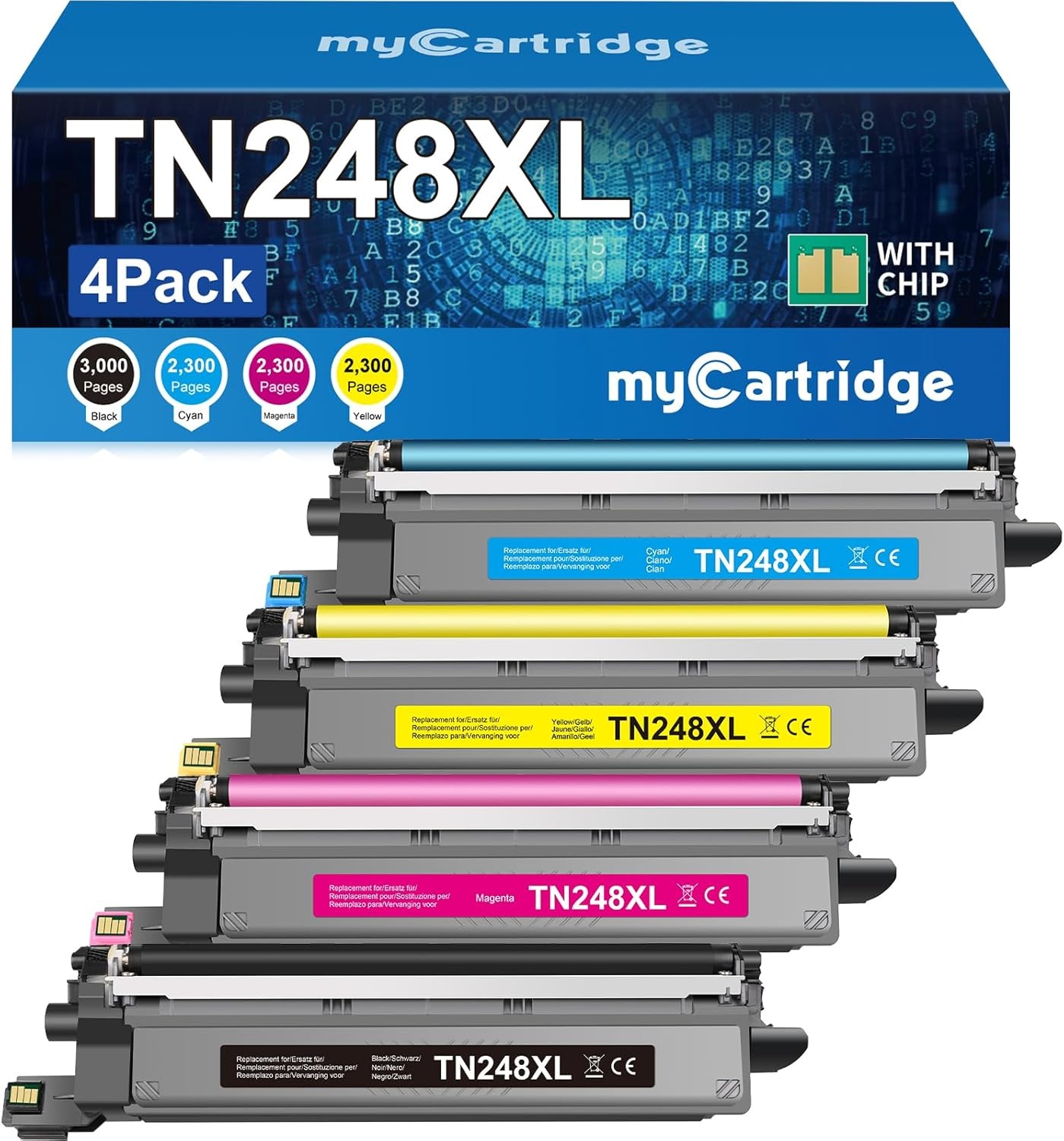 HP 117A Toner Set Zwart Cyaan Magenta Geel - 57% Korting