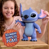 Just Play Stitch Live Action Vinyl Feature Figure, Kids Toys for Ages 3 Up by
