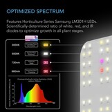 AC Infinity IONBOARD S33 LED Kweeklamp Bord voor 90x90cm Kweek Tents, 3x3
