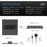 AC Infinity IONBOARD S33 LED Kweeklamp Bord voor 90x90cm Kweek Tents, 3x3
