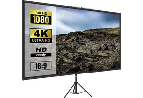 Projectiescherm met Statief 90" 4K HD - 33% Korting!
