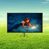 VEVOR Projectiescherm met Statief 90 inch 16:9 4K HD – Verrijdbaar en Inklapbaar