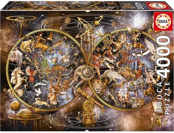 Educa Puzzel Sterrenbeelden - 4000 Stukjes - 136 x 96 cm