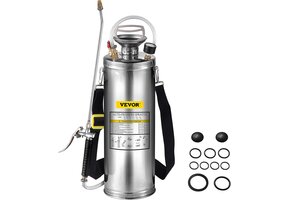 Drukspuit 10L RVS - Tuin & Reiniging met 34% Korting