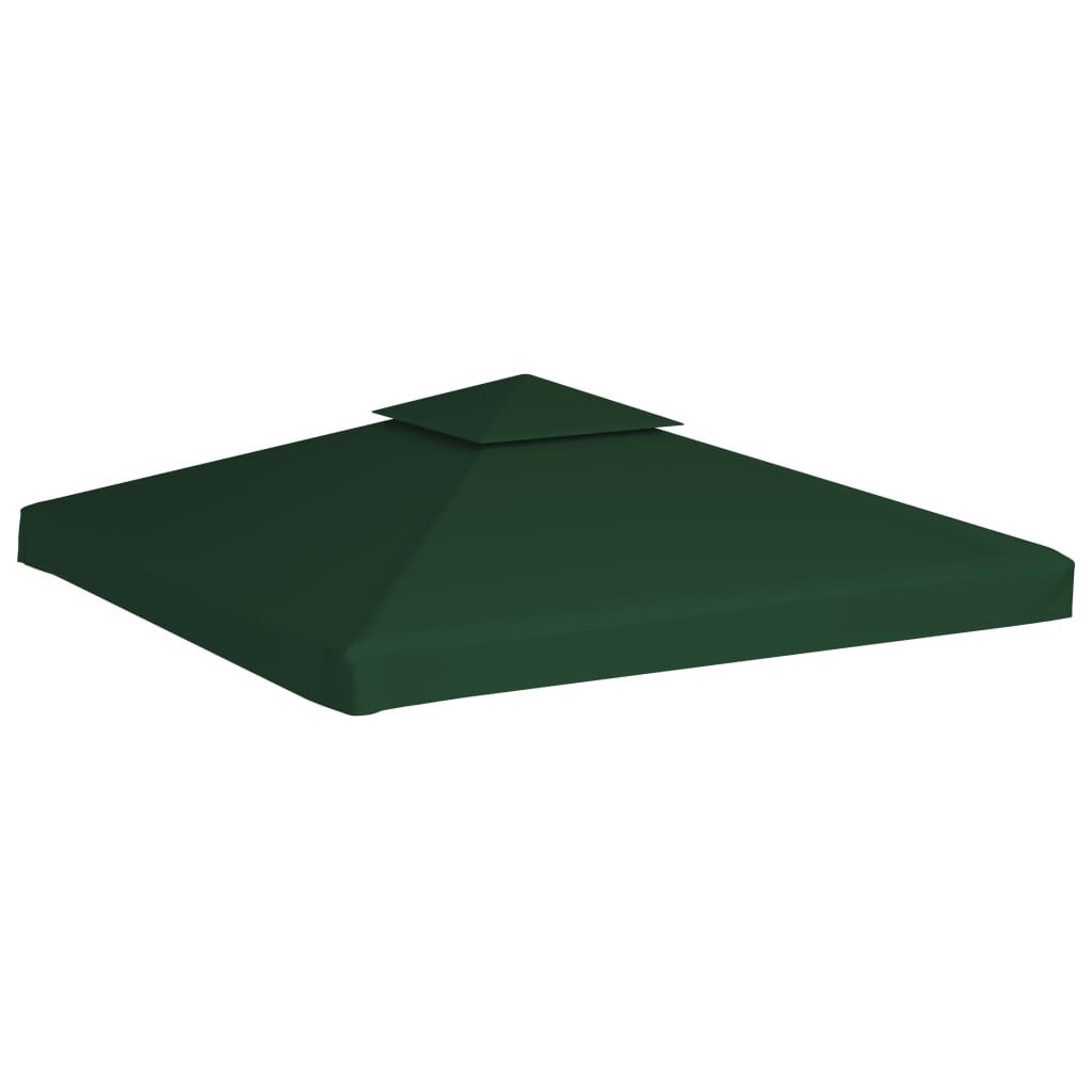 Vervangend Tentdoek Prieel 3x3m Groen - 310 g/m² - 34% Korting