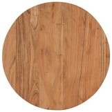 Salontafel Massief Acaciahout & IJzer 45x45x35 cm - 34% Korting!