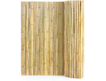 VEVOR Natuurlijke Bamboe Tuinafscheiding 244 x 122 cm - Eco-vriendelijke Privacy Mat