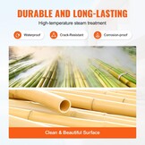 VEVOR Natuurlijke Bamboe Tuinafscheiding 244 x 122 cm - Eco-vriendelijke Privacy Mat