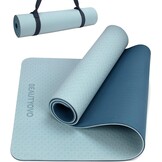 Yogamat 8mm TPE Antislip Blauw | Optimale Demping | 57% Korting