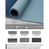 Yogamat 8mm TPE Antislip Blauw | Optimale Demping | 57% Korting