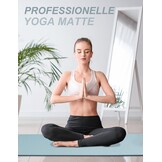 Yogamat 8mm TPE Antislip Blauw | Optimale Demping | 57% Korting
