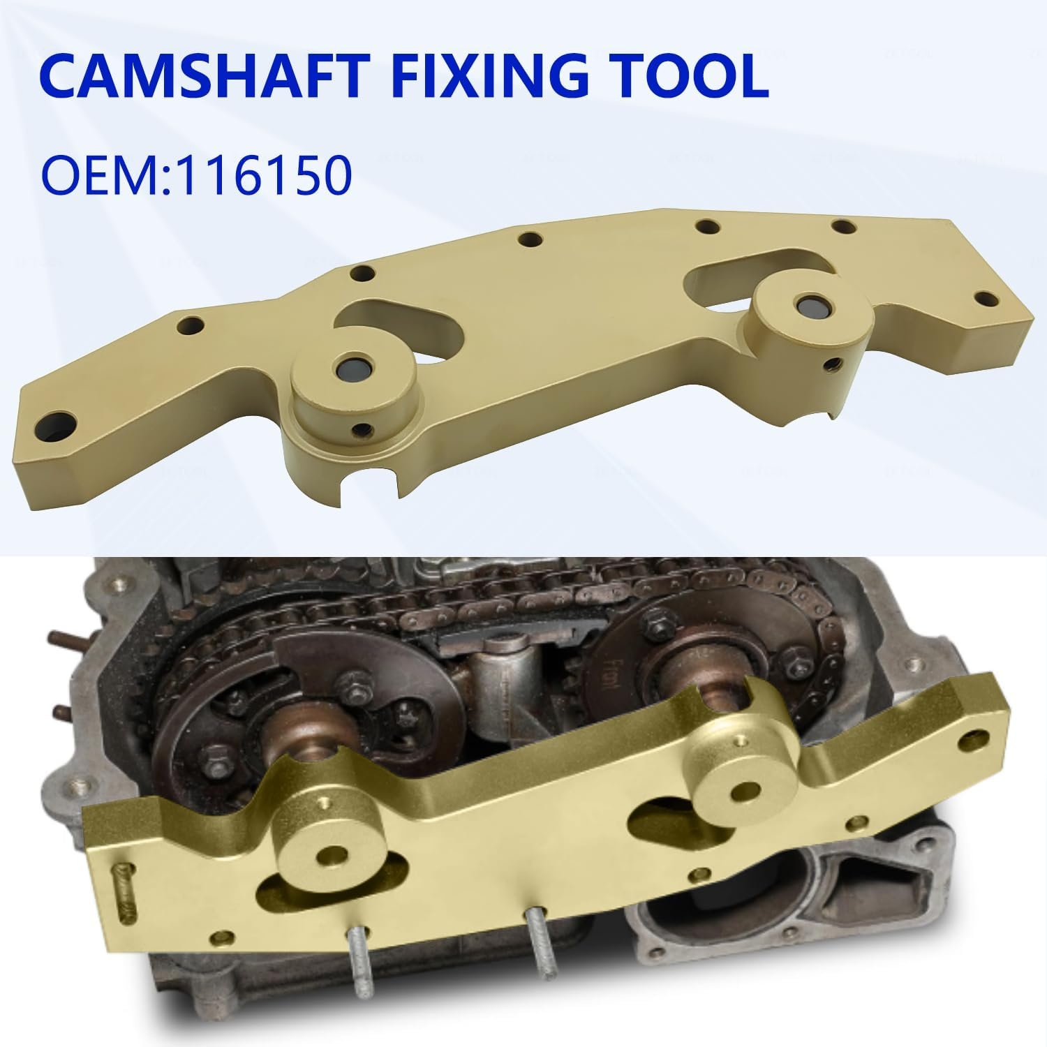 ZKTOOL Nokkenas Timing Vergrendelingsset voor BMW 6-Cylinder M52/M52TU/M54/M56 Motoren