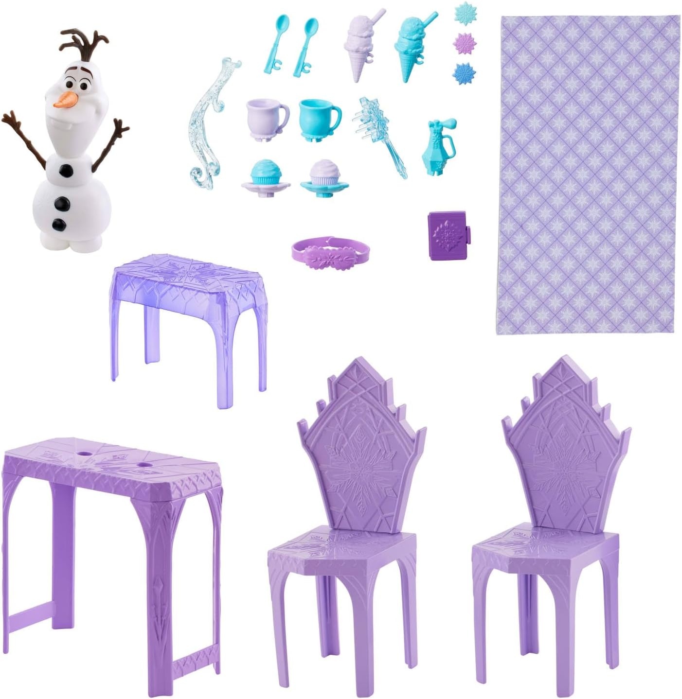 Disney Frozen Elsa IJskasteel Speelset - 75 cm hoog - Multicolour