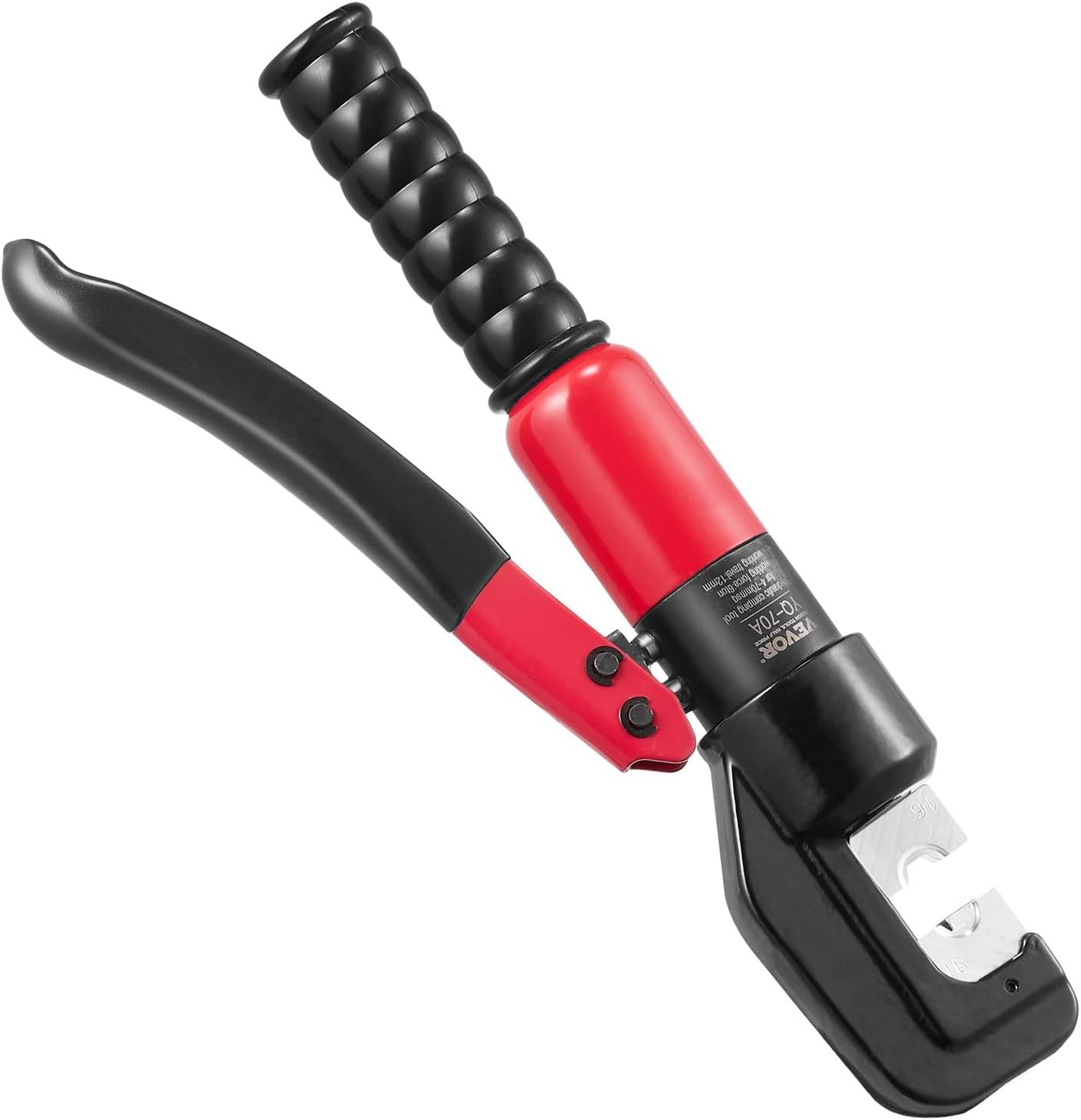 VEVOR Hydraulische Krimptang Set AWG12-2/0 Rood - Inclusief Accessoires en Koffer