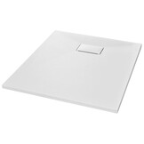 vidaXL Douchebak 90x70 cm SMC Wit | 61% Korting