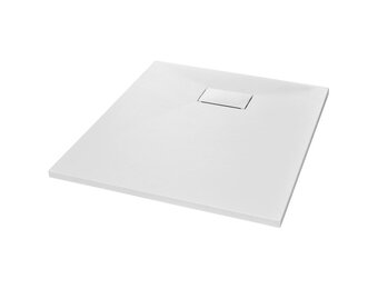 vidaXL Douchebak 90x70 cm SMC wit