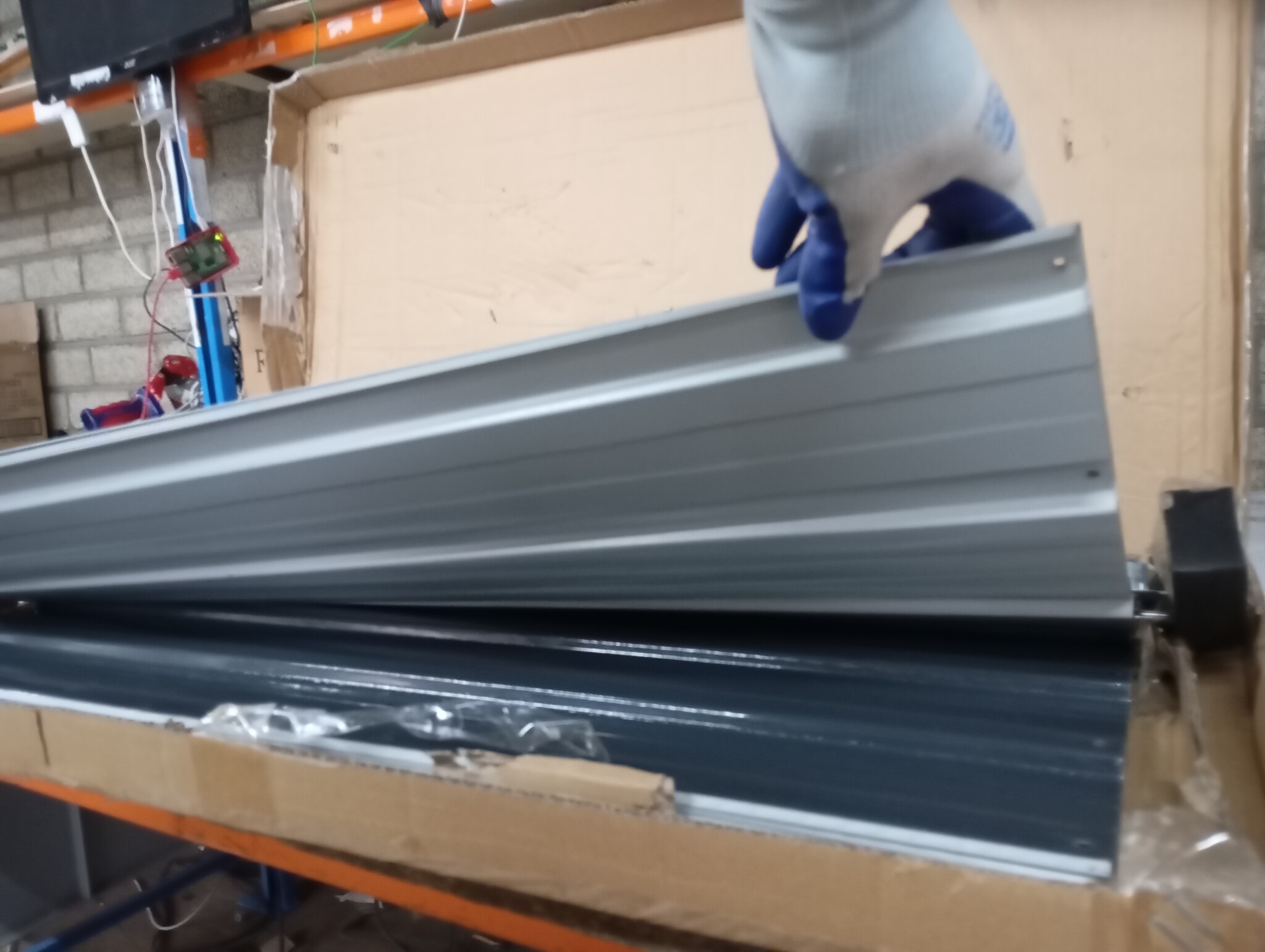 Verhoogde Plantenbak Staal Antraciet 240x80x77cm - 54% Korting