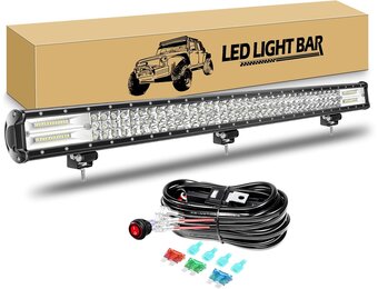 LED-lichtbalk 100cm 540W 6000K Offroad & Werkvoertuigen - 34% Korting!