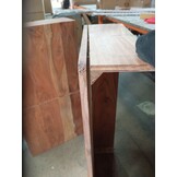 vidaXL Salontafel 80x80x28 cm massief acaciahout