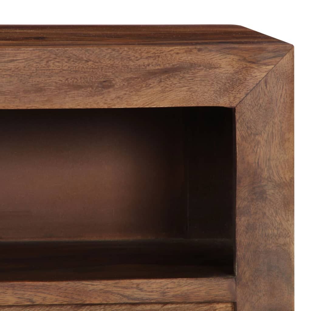 Sheeshamhout TV-meubel met 3 Laden - 120x30x40 cm - 41% Korting