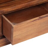 Sheeshamhout TV-meubel met 3 Laden - 120x30x40 cm - 41% Korting