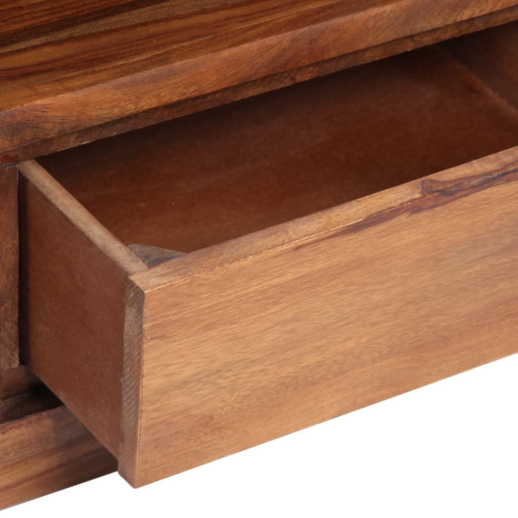 Sheeshamhout TV-meubel met 3 Laden - 120x30x40 cm - 41% Korting