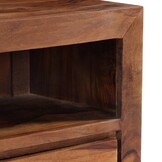 Sheeshamhout TV-meubel met 3 Laden - 120x30x40 cm - 41% Korting