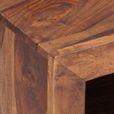 Sheeshamhout TV-meubel met 3 Laden - 120x30x40 cm - 41% Korting