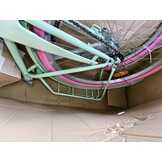 Meisjesfiets - 26 inch - stadsfiets - mintgroen roze