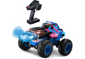 Afstandsbestuurbare Auto Blauw met Rookoptie - 48% Korting