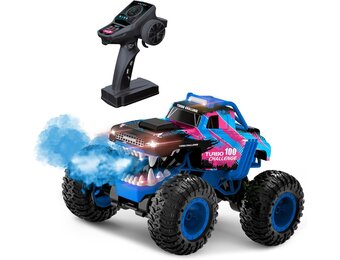 Afstandsbestuurbare Raceauto Blauw - Rookoptie | 29% Korting