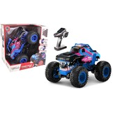 Afstandsbestuurbare Auto Blauw (1/12) met Rookoptie - 58% Korting!