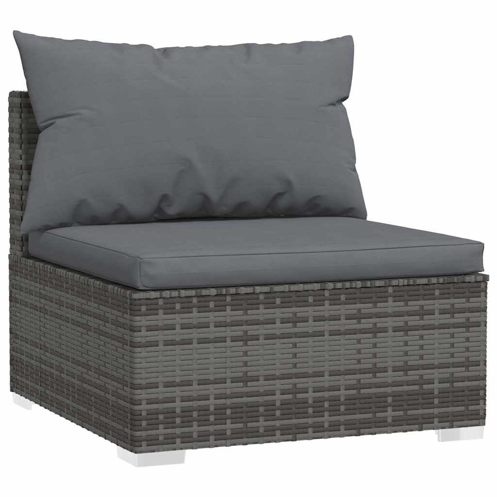 Moderne Poly Rattan Tuinmiddenbank - 60% Korting