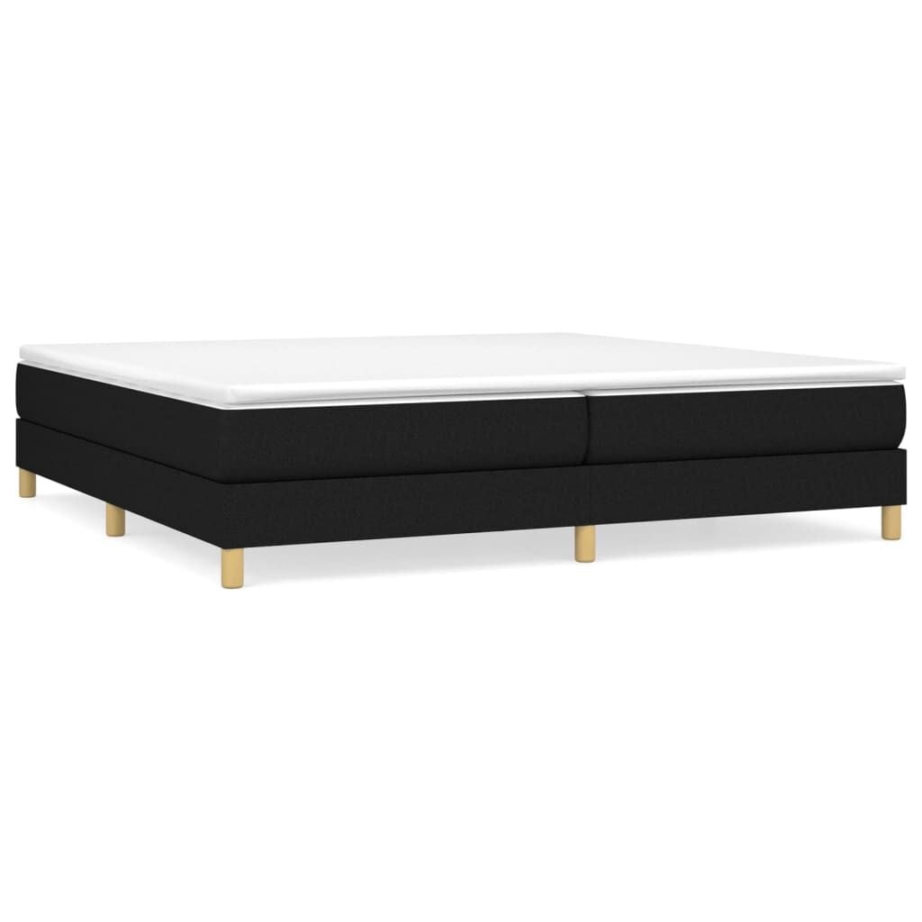 Zwart Stoffen Bedframe 200x200 cm - 34% Korting