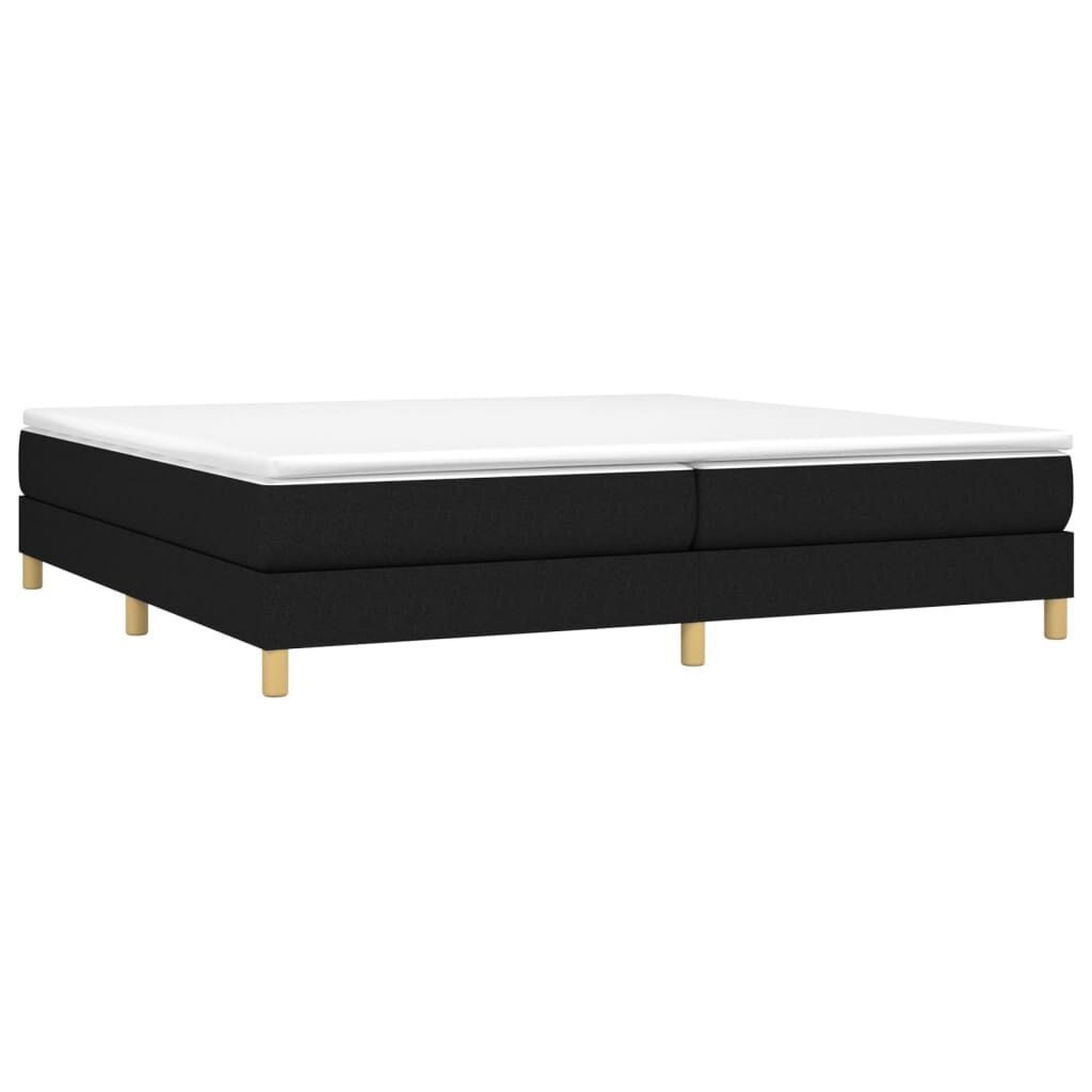 Zwart Stoffen Bedframe 200x200 cm - 34% Korting