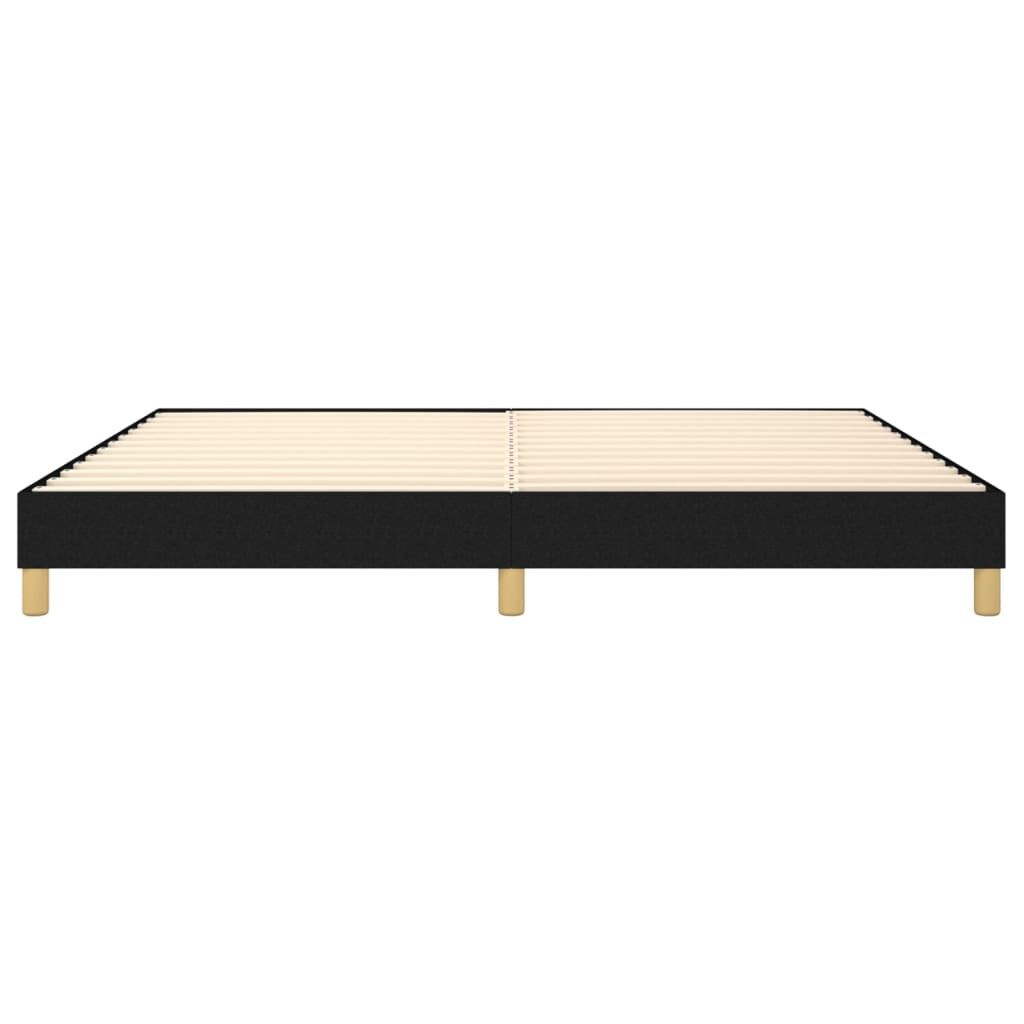 Zwart Stoffen Bedframe 200x200 cm - 34% Korting