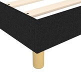 Zwart Stoffen Bedframe 200x200 cm - 34% Korting