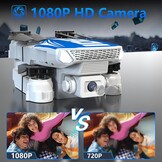 Mini Drone IDEA12 Blauw met 1080P Camera | 62% Korting