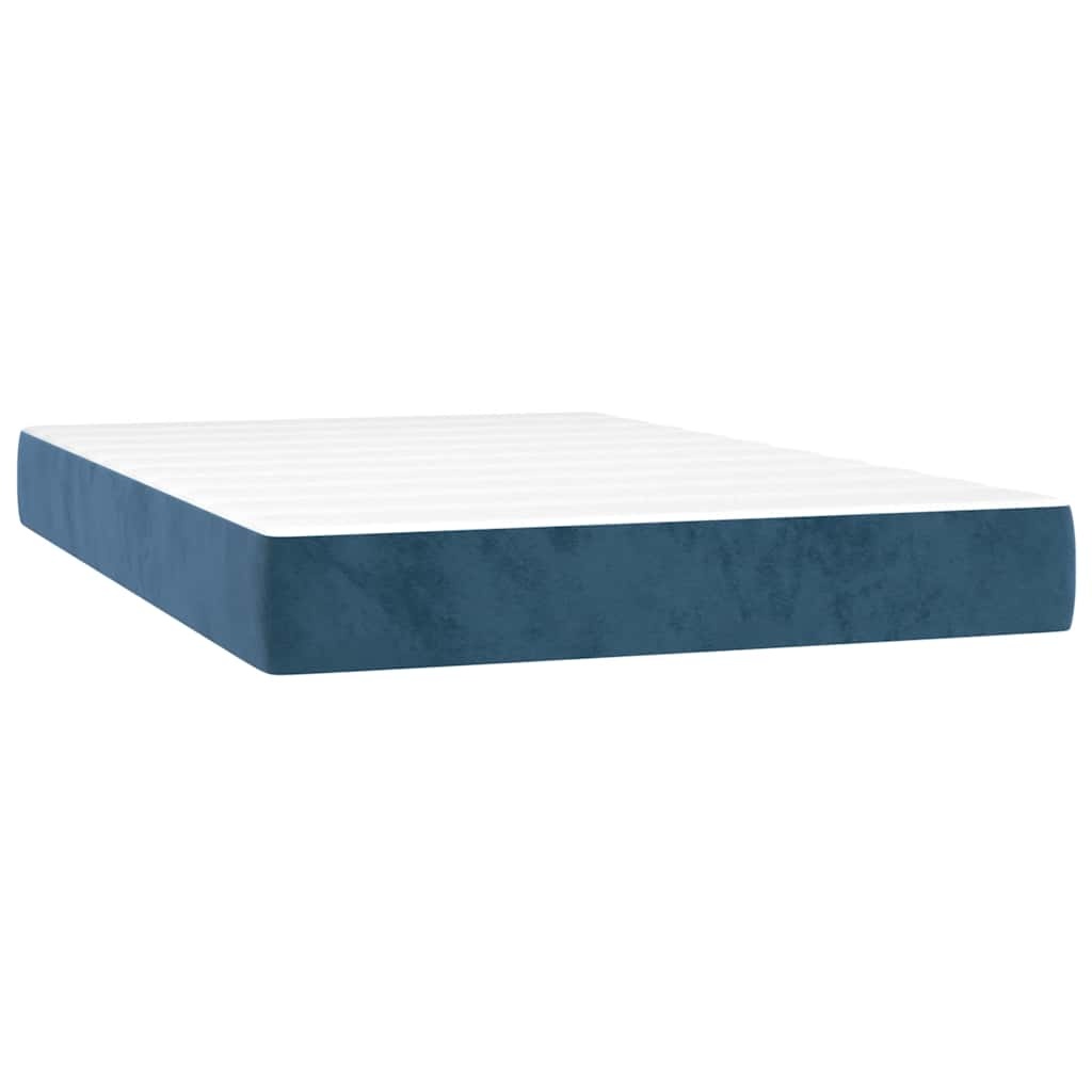 Pocketveringmatras donkerblauw 120x220x20 cm - 61% Korting!