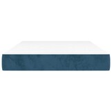 Pocketveringmatras donkerblauw 120x220x20 cm - 61% Korting!