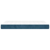 Pocketveringmatras donkerblauw 120x220x20 cm - 61% Korting!