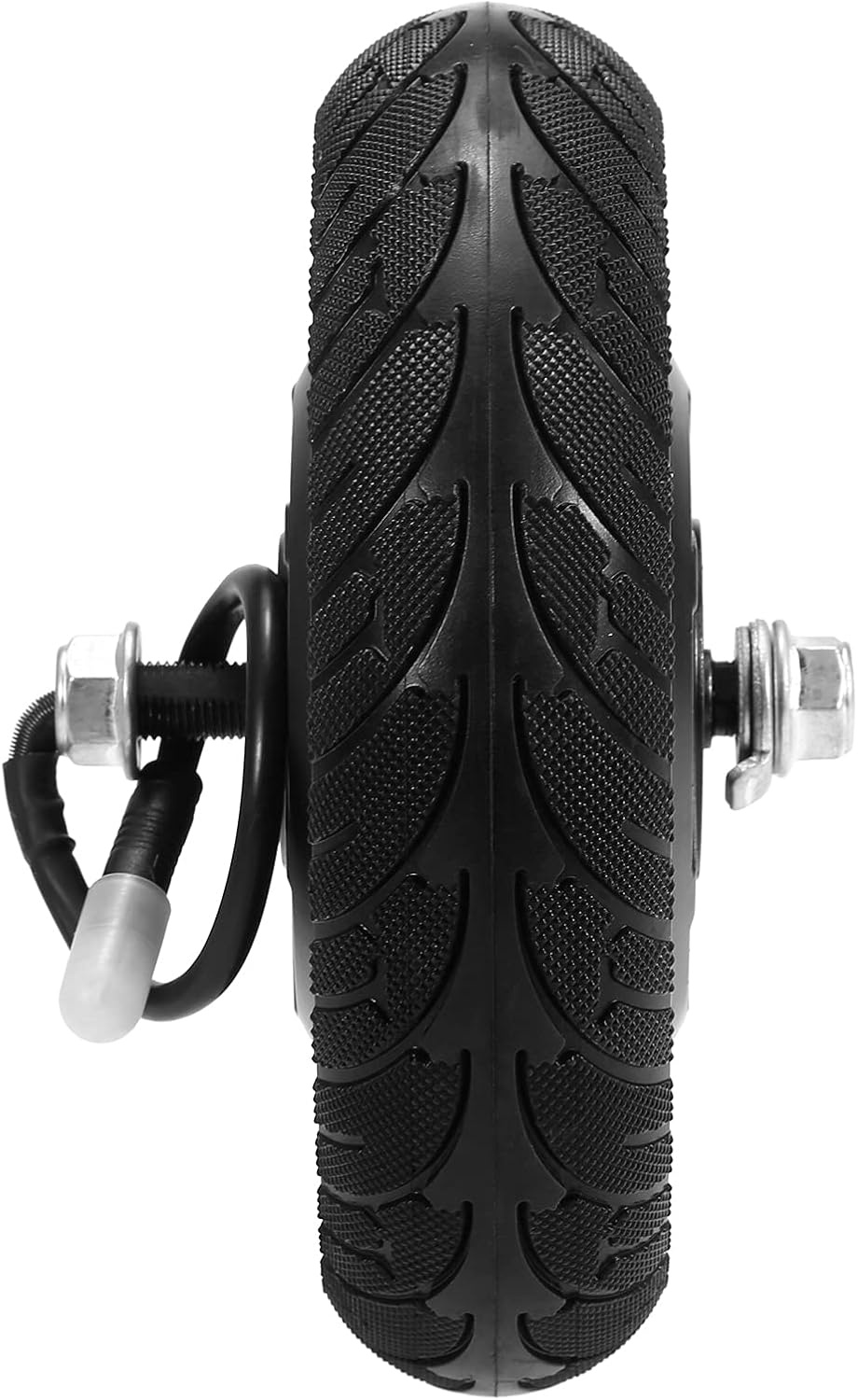 Massief rubberen voorwiel voor Kugoo S1 elektrische scooter 350W | Explosiebestendig Lekbestendig Antislip | Geen opblazen nodig