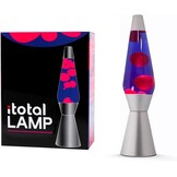 LED Lavalamp 36cm Paars/Zilver 33% Korting